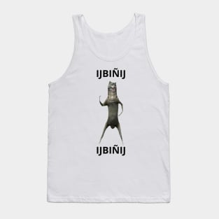 Ijbiñij wolf dancing meme animation 3d quote Tank Top